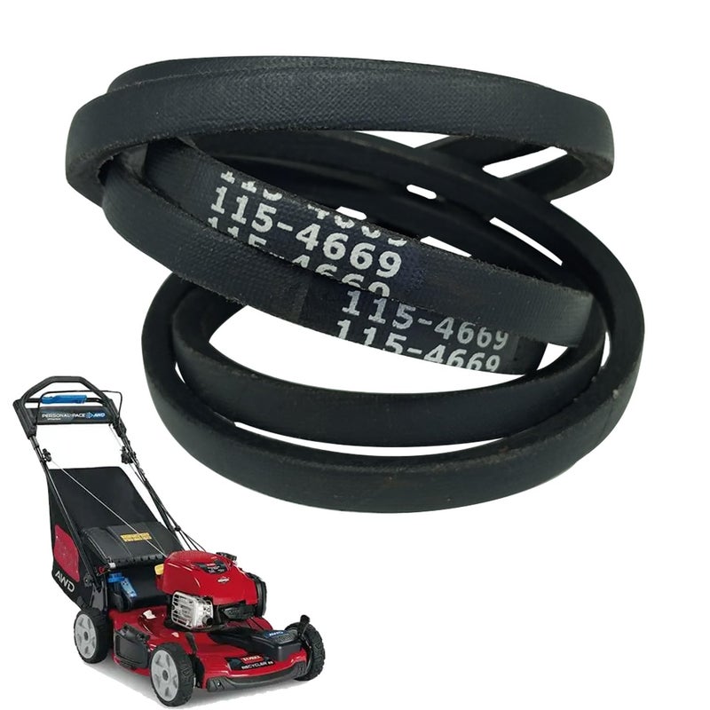 IKSI 115-4669 حزام بديل 0.38" عرض × 32.75" طول 265-354 متوافق مع تورو 20332، 20333، 20334 و20338، 22" ذاتية الدفع 20337، 20353، 20372، 20373، 20374 جزازات العشب (2 قطع) - Image 1